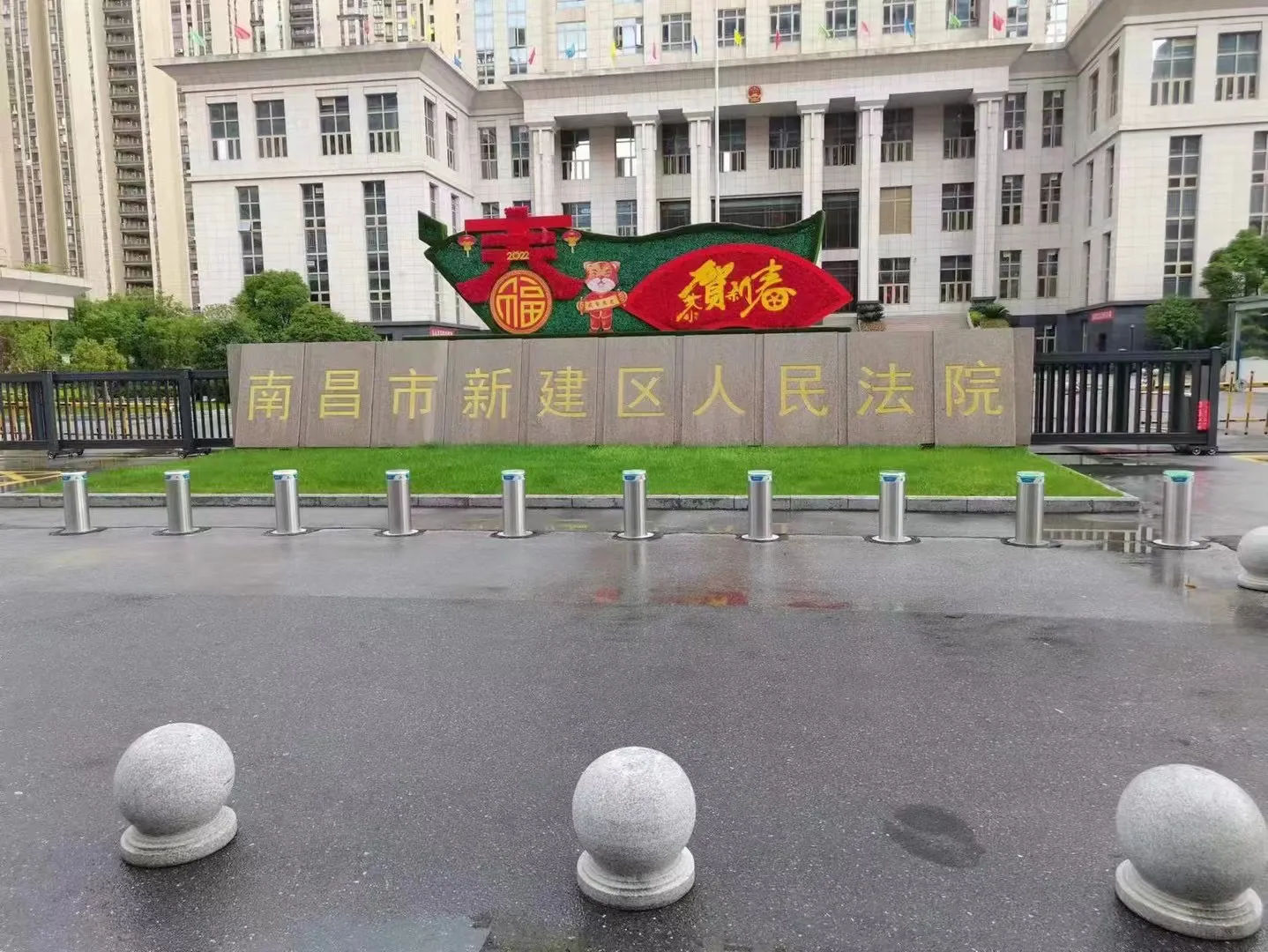 甘肅某部隊(duì)升降柱